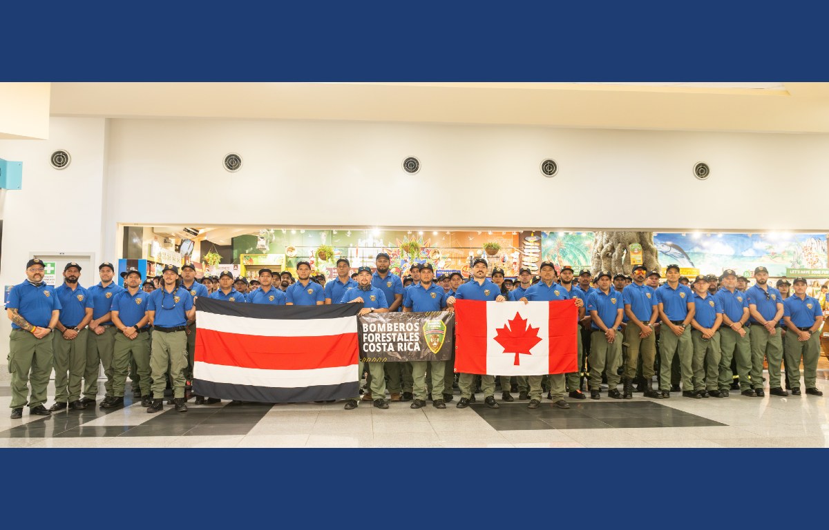 Despliegue de Bomberos a Canadá