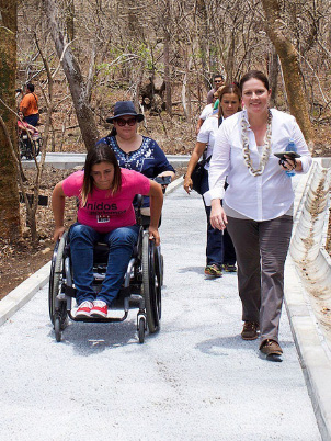 Un paso más cerca de la inclusión: mejorando el acceso a nuestros parques históricos