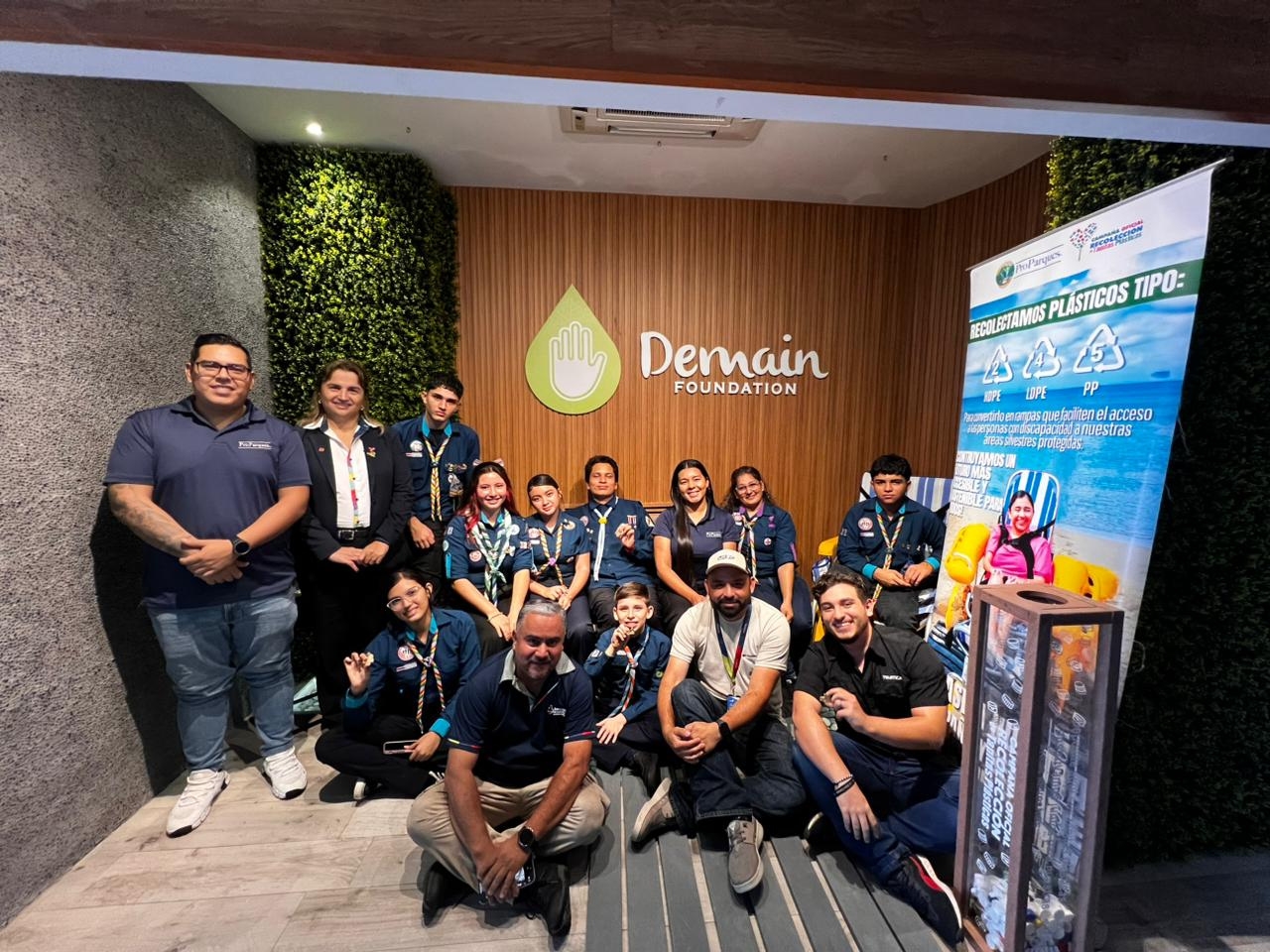 Guías y Scouts de Costa Rica organizan tapatón en apoyo al proyecto Parque Nacional del Agua Juan Castro Blanco Sensorial. 